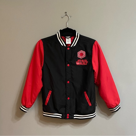 Kid’s Star Wars Kylo Ren Varsity Jacket, Size 9/10 - Picture 4 of 14